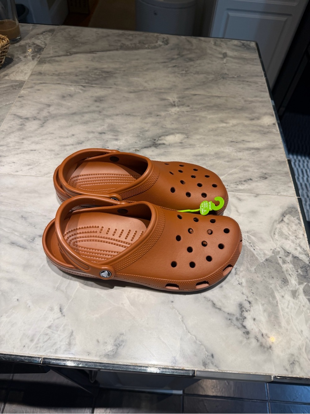 CROCS Men's Slip-On Clog in Brown mens 10 women’s 12